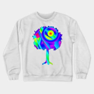 Rainbow Tree Crewneck Sweatshirt